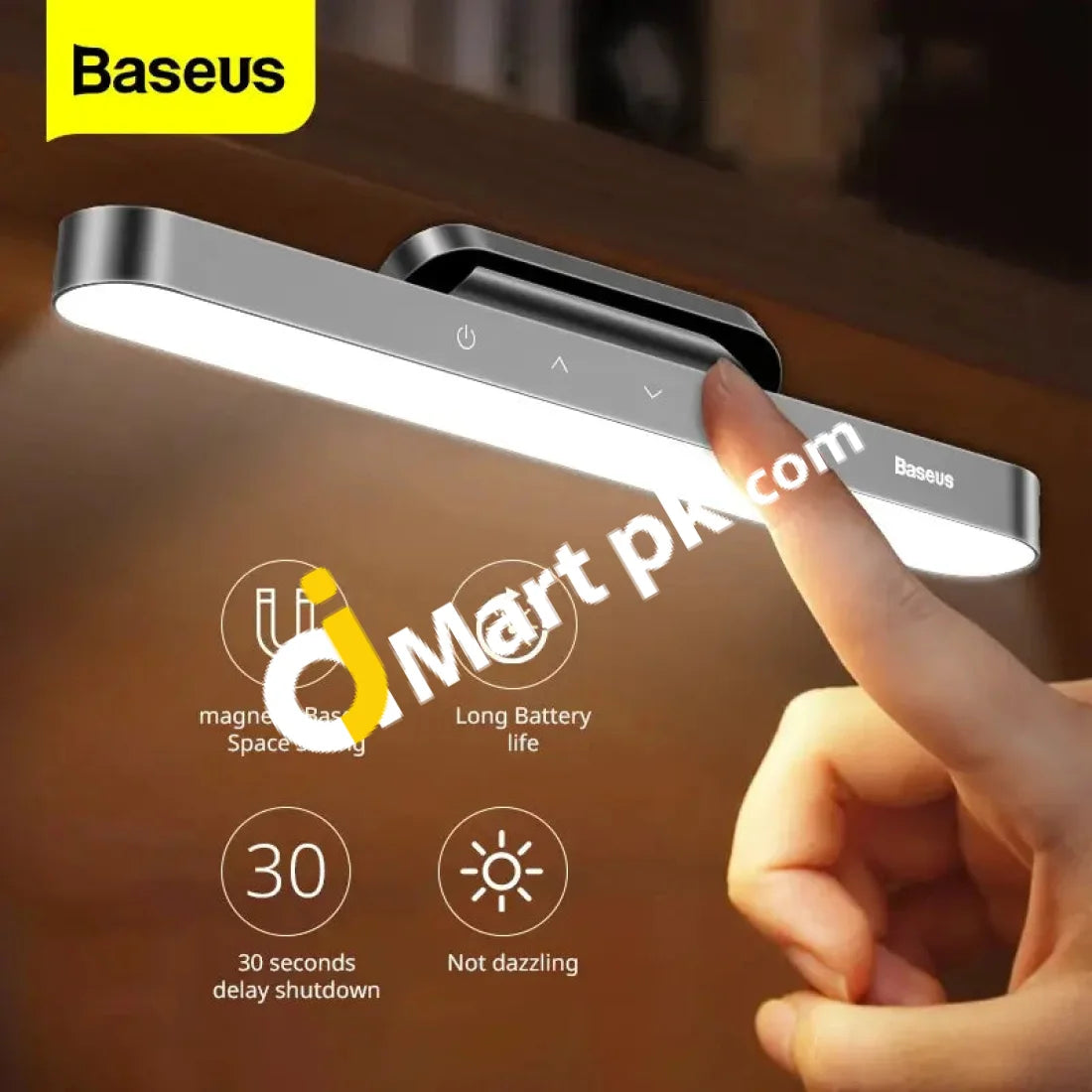 Baseus Magnetic Dimming Charging Desk Lamp - Imported From Uk
