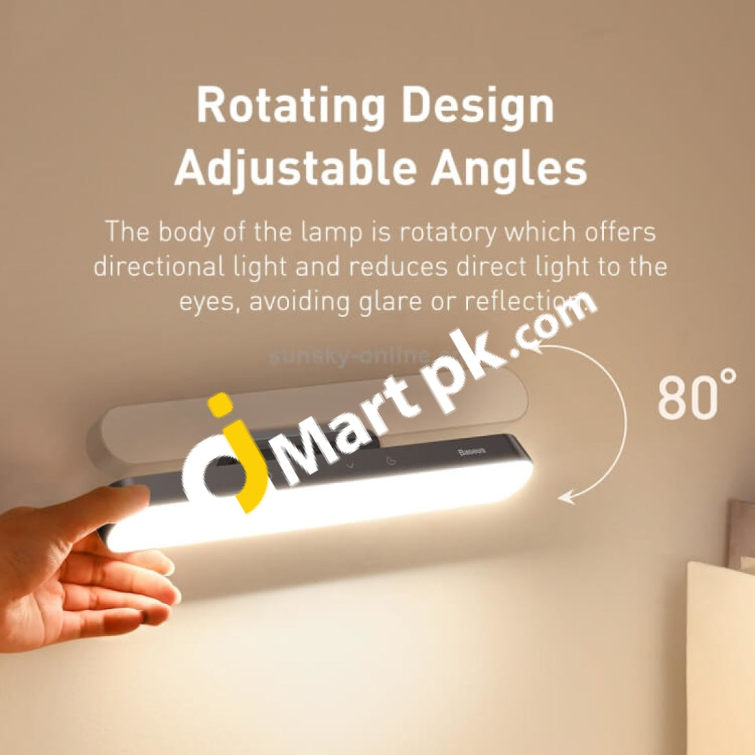 Baseus Magnetic Dimming Charging Desk Lamp - Imported From Uk