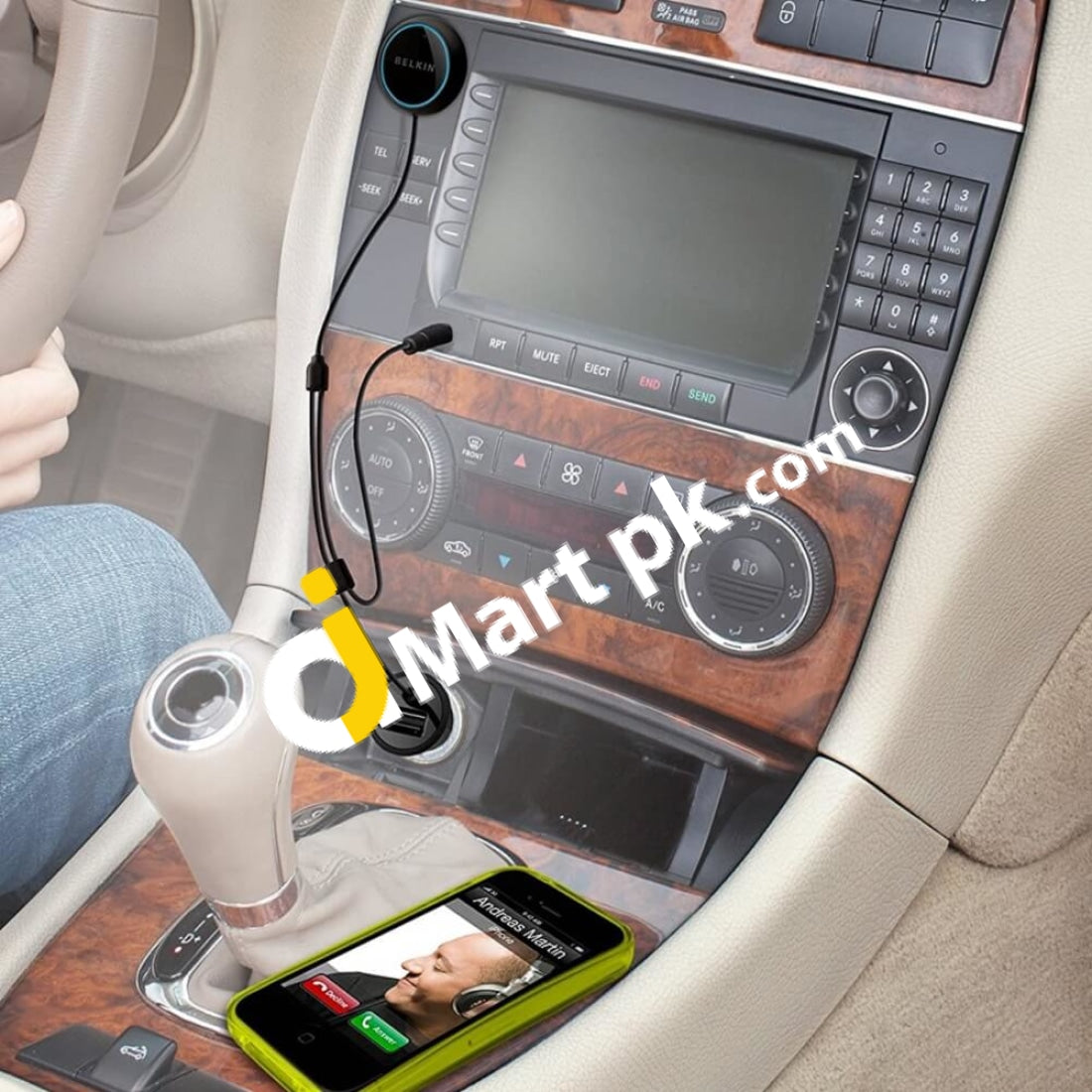 Belkin Hands-Free Bluetooth Caraudio Connect Aux - Imported From Uk