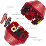 Bestek® 1000W Car Power Inverter Dc 12V To Ac 230V-240V With Crocodile Battery Clip - Imported From