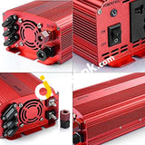 Bestek® 1000W Car Power Inverter Dc 12V To Ac 230V-240V With Crocodile Battery Clip - Imported From