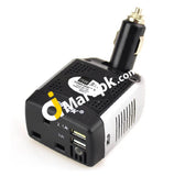 BESTEK® 75W Car Power Inverter DC 12V to AC 230V 240V Voltage Converter Transformer with UK Outlet Socket & Dual USB Ports - Imported from UK
