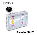 Bestva Dimmable X4 1200W Led Grow Light Cob Full Spectrum Indoor Fluorescent Lamp For Hydroponics