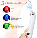 Blackhead Remover Usb Rechargeable Vacuum Pore Professional Cleaner With 5 Adjustable Suction Power