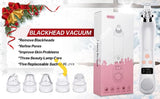 Blackhead Remover Usb Rechargeable Vacuum Pore Professional Cleaner With 5 Adjustable Suction Power