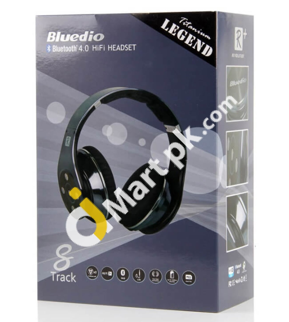 Bluedio R+ Legend Wireless Bt 4.0 Headphones With Micro Sd Card Slot Revolutionary 8 Drivers Deep