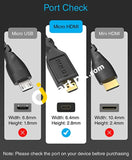 Bluerigger High Speed Micro Hdmi To Cable With Ethernet (15 Ft) - Imported From Uk