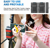 Boya By-Wm4 Pro-K6 2.4G Wireless Microphone System With Type-C Interface Receiver - Imported From Uk