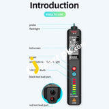 Bside Dual Mode Smart Non-Contact Ac Voltage Detector Ncv Electric Tester Pen With Sound Light Alarm