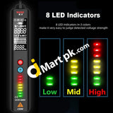 Bside Dual Mode Smart Non-Contact Ac Voltage Detector Ncv Electric Tester Pen With Sound Light Alarm
