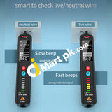 Bside Dual Mode Smart Non-Contact Ac Voltage Detector Ncv Electric Tester Pen With Sound Light Alarm