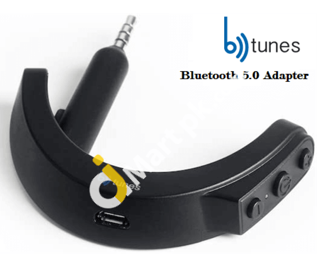 BTunes Bluetooth 5.0 Wireless Adapter for Bose QuietComfort 15 Headpho AJMartPK