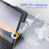 Byeasy Multifunctional Docking Station For Surface Pro 7 6 In 1 4K Hdmi Pd 60W Type-C Charging Sd/Tf