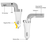 Carg7 Bluetooth Usb Car Charger Fm Transmitter With Sd Card Slot - Imported From Uk