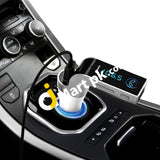 Carg7 Bluetooth Usb Car Charger Fm Transmitter With Sd Card Slot - Imported From Uk