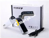 Carg7 Bluetooth Usb Car Charger Fm Transmitter With Sd Card Slot - Imported From Uk