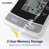 Choicemmed Portable Digital Blood Pressure Monitor - Imported From Uk