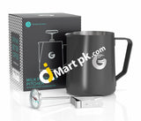 Coffee Gator Milk Frothing Pitcher 550Ml Stainless Steel Coated Steamer Jug With Thermometer And