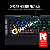 Corsair K95 Rgb Platinum Mechanical Gaming Keyboard - Imported From Uk