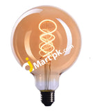 Crown Led Warm White Bulb E27 360Lm 2200K El20 Antique Filament Lighting In Retro Vintage Industrial