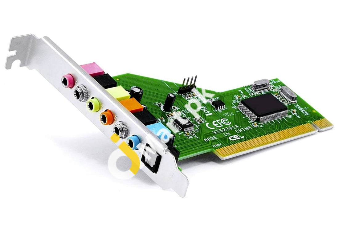 Csl Sound Card Csl 7.1 Pci Sound Card - 8-Channel Surround + Toslink Optical Audio Out ...