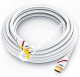 Csl High Speed Hdmi Cable With Ethernet A Male To 15M White - Imported From Uk