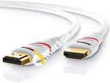 Csl High Speed Hdmi Cable With Ethernet A Male To 15M White - Imported From Uk