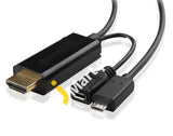 Csl Micro Usb Slimport (Mydp) To Hdmi Cable With Charging - Imported From Uk