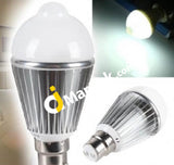 Daffodil 5W Sensor Controlled LED Bulb, B22 Fitting, White - Imported from UK