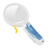Deallink 2 Led Main Lens Interchangeable Type Magnifier 3 Replaceable Lenses 2.5X 5X And 16X -