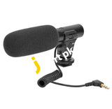 Digital Camera Professional Microphone Studio Recording For Dslr Mic-05 - Imported From Uk