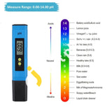 Digital Ph Meter 0.01 High Accuracy Water Quality Tester With 0-14 Measurement Range For Household