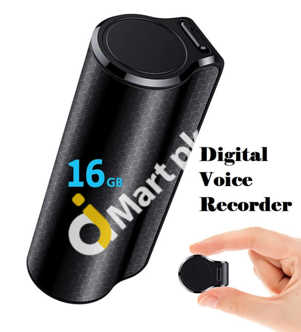 Digital Professional Voice Recorder 16Gb Super Long 192 Hours Recording 3200Mah Battery Capacity -