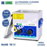 Dk Sonic 2L Ultrasonic Cleaner With Timer Ideal For Jewelleries Medical Equipments Cartridges Toners
