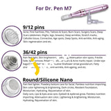 Dr. Pen Ultima M7 Professional Multi-Function Wireless Derma Beauty Skin Care Tool Kit With 8