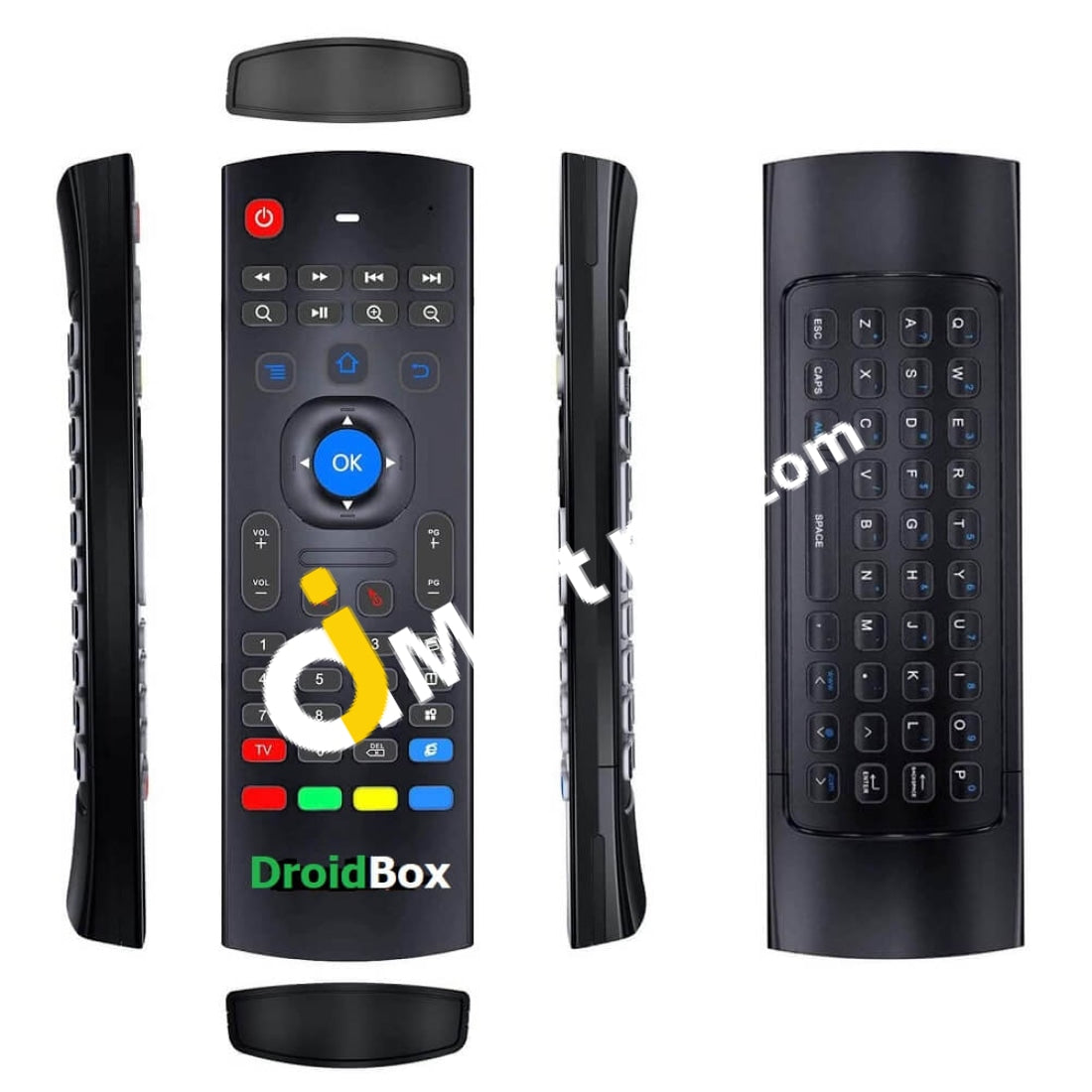 DroidBox 2.4G Wireless Keyboard + Remote Control with Motion Sensor fo ...