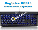 Mechanical Gaming Keyboard Eagletec Blue Switch 104 Keys - Imported From Uk