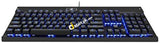 Eagletec Kg010 Mechanical Gaming Keyboard With Blue Switches 104 Keys - Imported From Uk