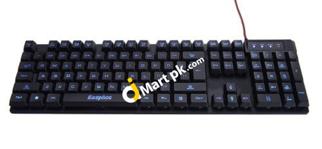 Easyacc Wired Gaming Keyboard With 3-Color Led Backlighting - Imported From Uk
