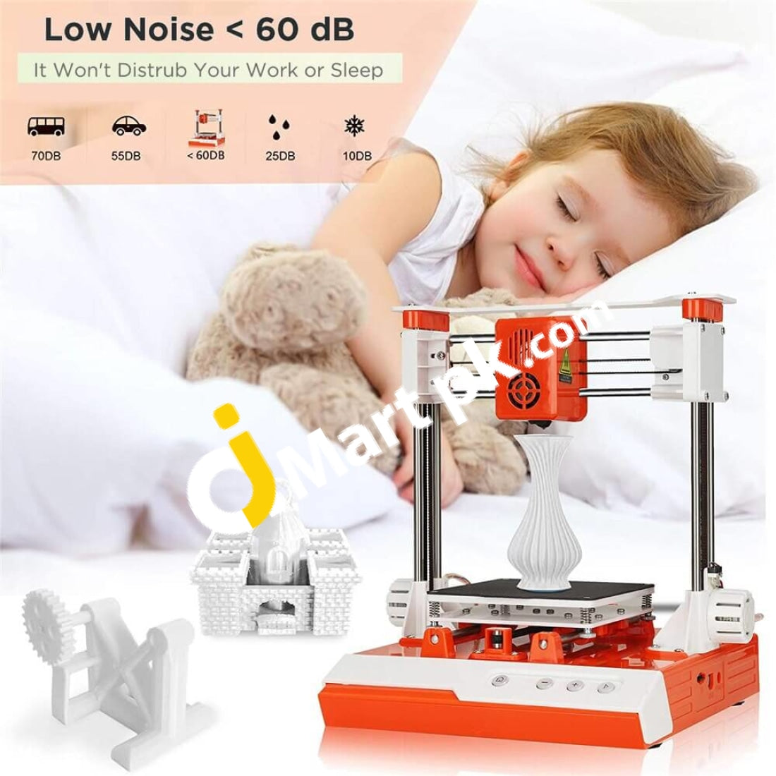 3D Printer Easythreed K1 Desktop Mini (Unassembled) For Household Education - Imported From Uk