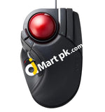 Elecom Huge Trackball Mouse 2.4Ghz Wireless Finger Control 8-Button Function Precision Optical