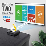 Elephas 3D Mini Dlp Wifi Pico Projector 100 Ansi 2600 Lumen Video Supports Hdmi Usb Youtube Koala