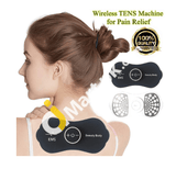 Ems Wireless Portable Meridian Tens Massage Unit For Back Neck Sciatica Arthritis & More - Imported