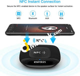 Esinkin Hd Bluetooth Music Receiver Wireless Nfc-Enabled Audio Adapter 4.0 - Imported From Uk