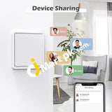 Etersky Alexa Smart Touch Light Switch 1 Gang (White) - Imported From Uk