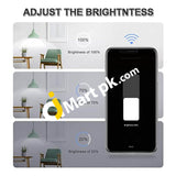 Etersky Smart Wi-Fi Dimmer Alexa Touch Light Switches - Imported From Uk