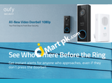 Eufy Security Wi-Fi Video Doorbell 2K Resolution No Monthly Fees Local Storage Human Detection With
