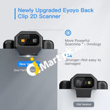 Eyoyo Qr Wireless 1D 2D Bluetooth Barcode Scanner With Back Clip Pdf417 Data Matrix Code Compatible