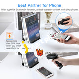 Eyoyo 2D Wireless Qr Barcode Scanner With Bluetooth Function Compatible Android Ios - Imported From