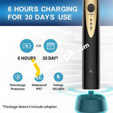 Fairywill Fw-2081 Sonic Usb Electric Toothbrush With 2 Replacement Heads Waterproof Ultra-Powerful